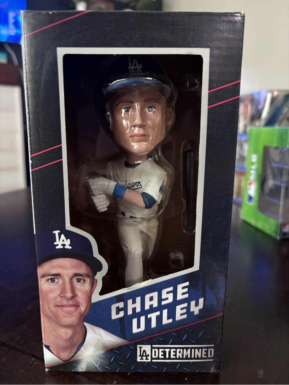 MLB Chase Utley Los Angeles Dodgers White & Blue Bobblehead